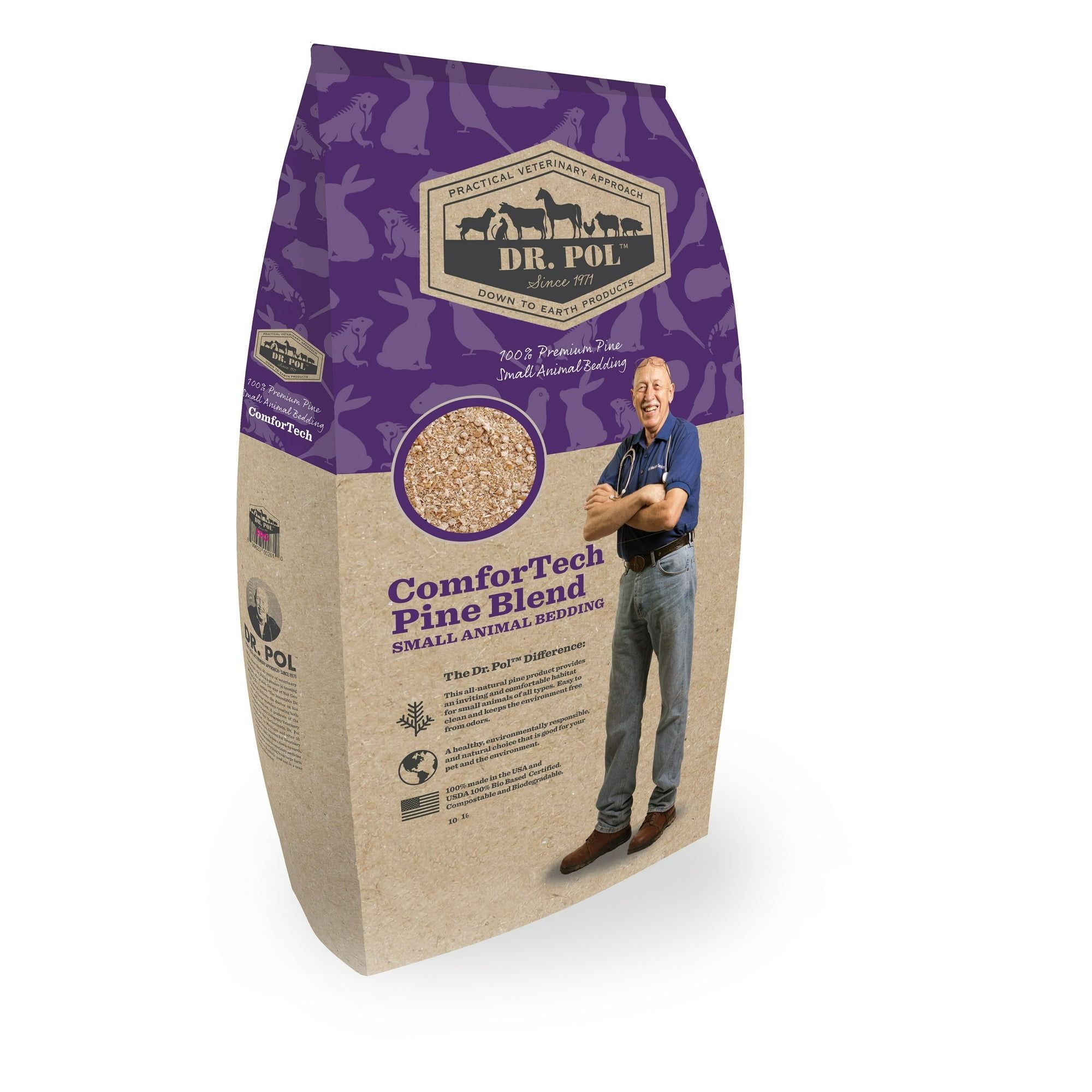 Dr Pol ComforTech Small Animal Bedding -14lb Bag