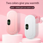 Menstrual Heating Pad Smart Warm Belt Relief Waist Pain Cramps Vibrating Abdominal Massager Electric Waist Belt Device Pi-Mart