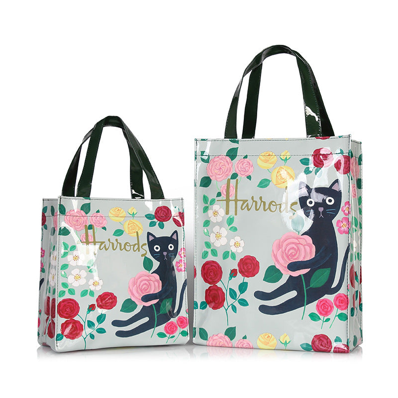 Letter printed handbag Pi-Mart