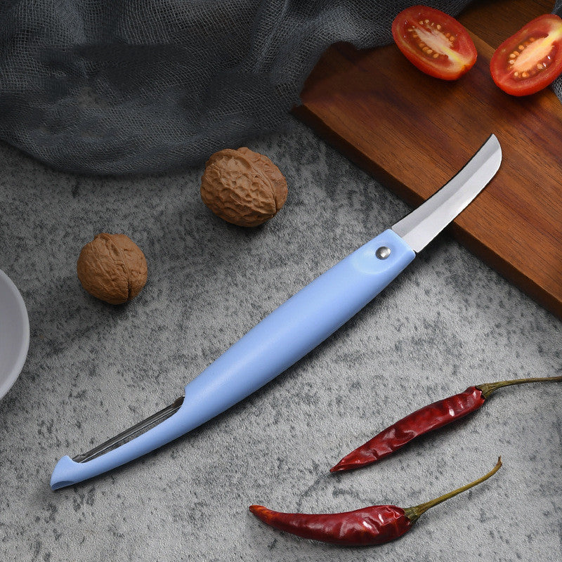 2 In 1 Peeler Cutter Kitchen Multi-function Vegetable Fruit Potato Cucumber Grater Peeler Portable Durable Kitchen Tools Pi-Mart