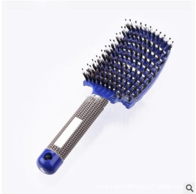 Hairbrush Anti Klit Brushy Haarborstel Women Detangler Hair Brush Bristle Nylon Scalp Massage  Teaser Hair Brush Comb Pi-Mart
