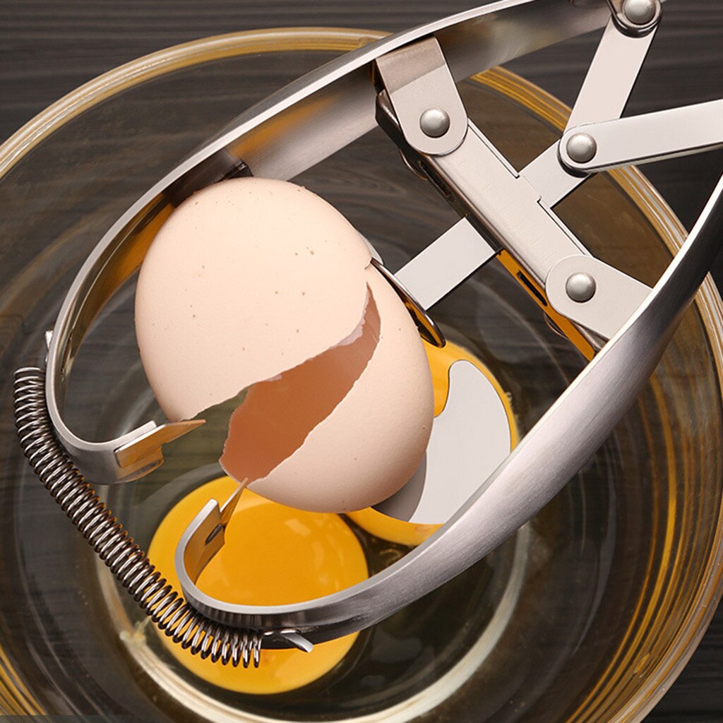 Stainless Steel Egg Scissors Eggshell Cutter Quail Egg Opener Egg Cutter Egg Topper Cracker Separator Cooker Cracker Pi-Mart