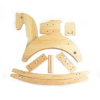 Moon Boat Children Rocking Horse Lootquake LLC