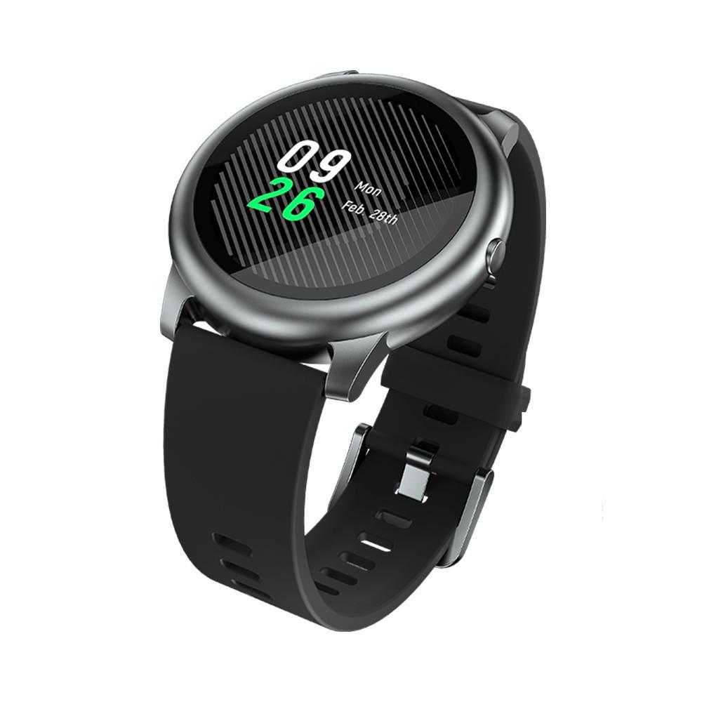 STEVVEX Solar Smart Watch  Sport Metal Heart Rate Sleep Monitor IP 68 Waterproof iOS Android Global Version - SJB-DIAMOND ELITES