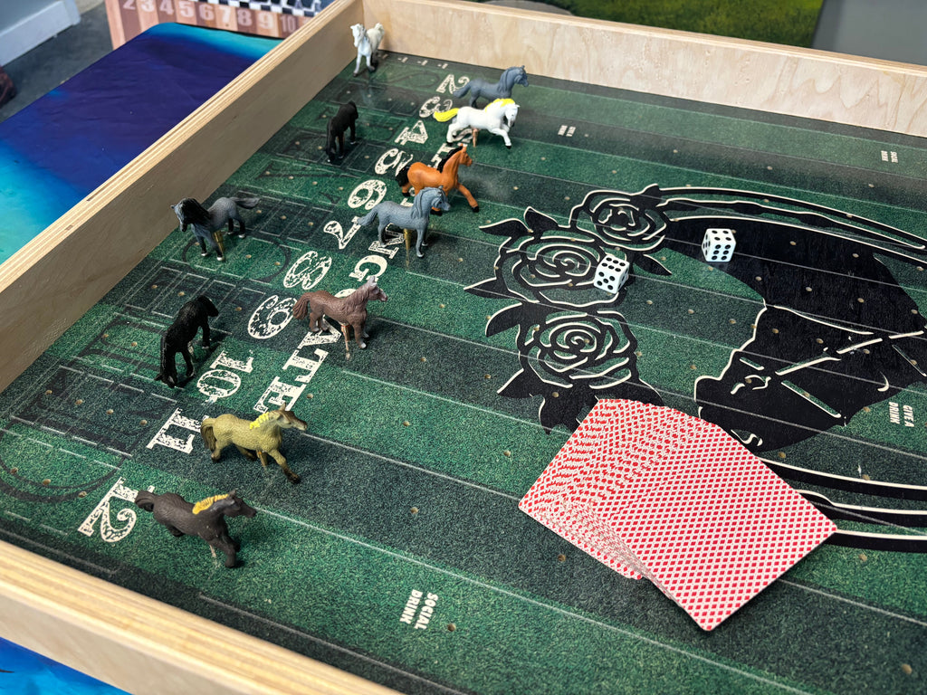 XL Size Custom Order Horse Game with Rails - SJB-DIAMOND ELITES