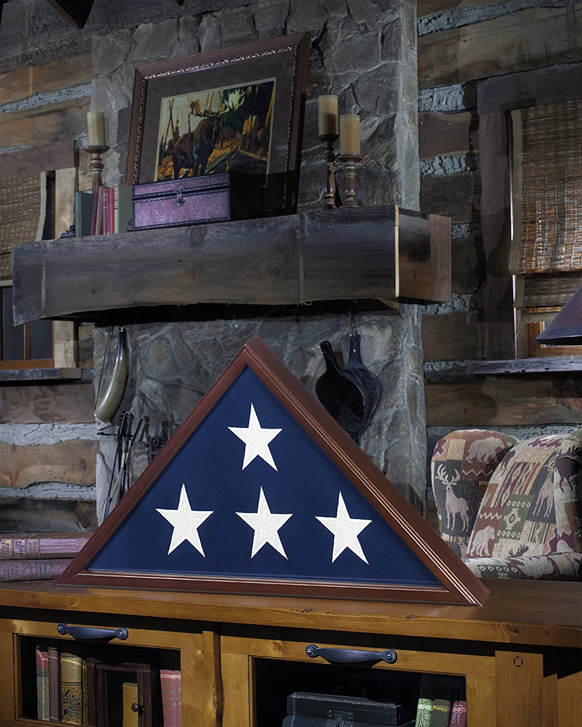 Memorial Flag Case - Burial Flag Box, Military Flag Case The Military Gift Store