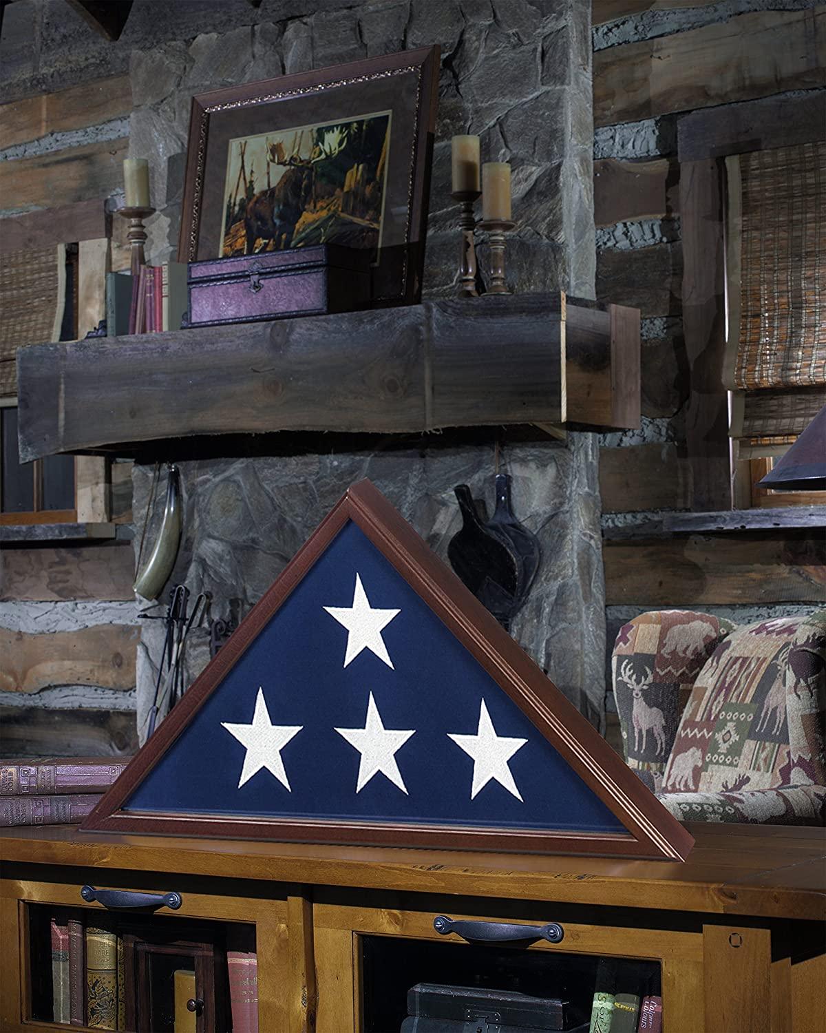 American Flag display case, Flag Case for Burial Flag The Military Gift Store