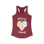 Sharing is Caring Racerback Tank Top - SJB-DIAMOND ELITES