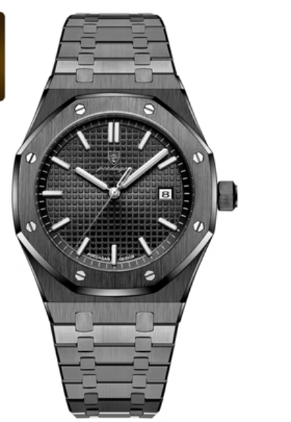 Waterproof Fashion Business Trend Luminous Calendar Watch Pi-Mart
