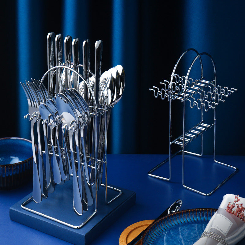 Stainless Steel Cutlery Set 1010 Western Style Steak Knife And Fork Pi-Mart