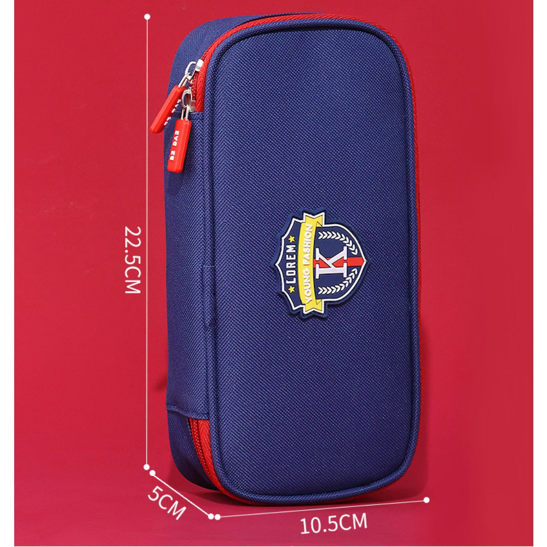 Large capacity multi-layer pencil case, primary school children's stationery box, pencil case, stationery storage bag - SJB-DIAMOND ELITES