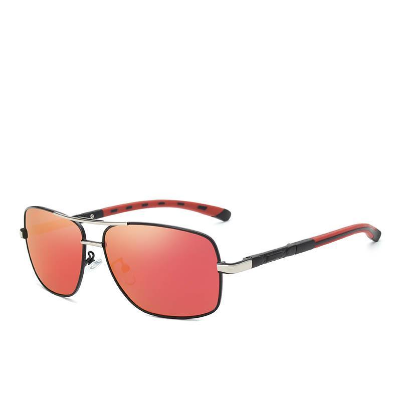 Brand Designer Men's Aluminum Magnesium Sun Glasses Polarized Mirror Lens Male Eyewear Sunglasses For Men - SJB-DIAMOND ELITES