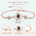 I Love You Nano Projection Bracelet Languages