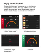 Wireless Kitchen Food Thermometer Pi-Mart