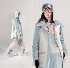 Loose Warm Windproof Waterproof Ski Suit For Men And Women Pi-Mart