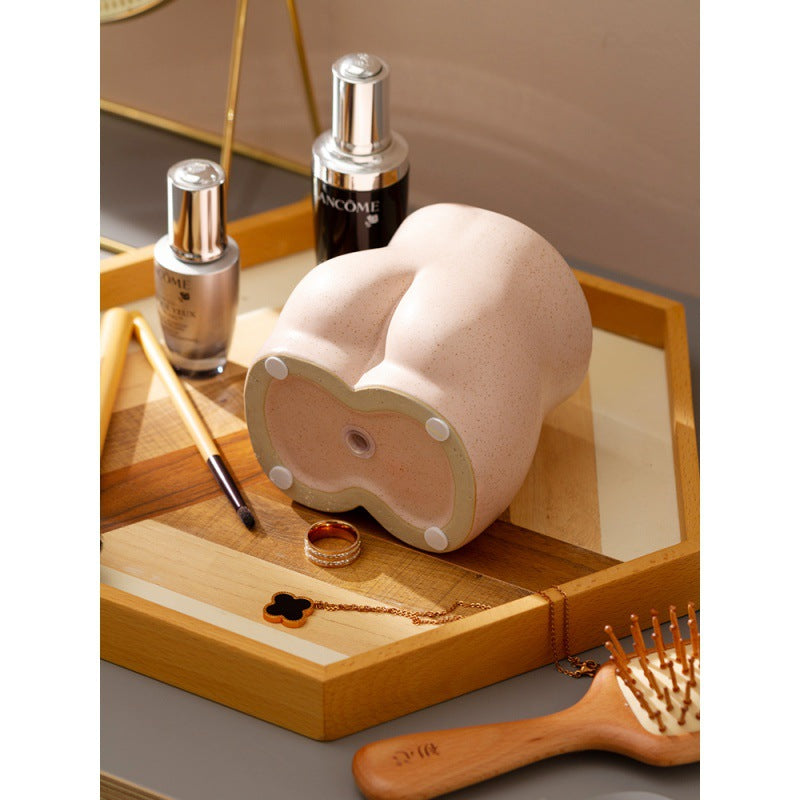 Butt Makeup Brush Storage Bucket