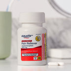Equate Extra Strength Acetaminophen Pain Reliever Caplets; 500 mg; 200 Count; 2 Pack