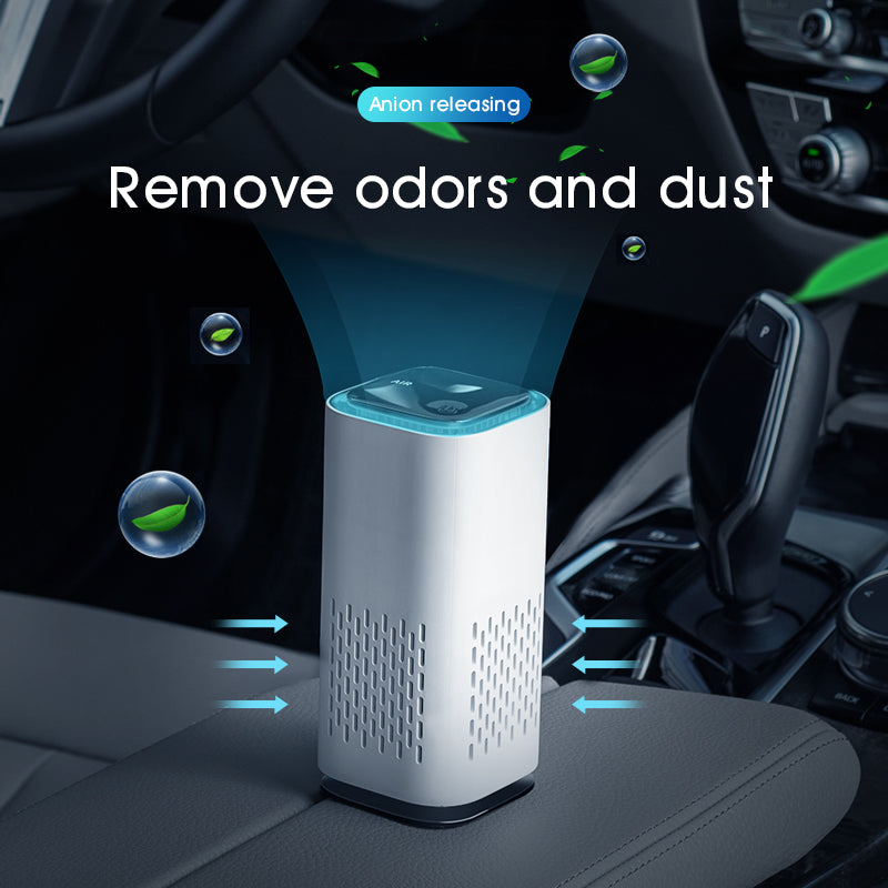 Negative ion sterilization vehicle small household air purifier Pi-Mart