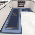 Kitchen Floor Mat Absorbent Oil Absorption Carpet Bedside Rug Non-slip Mat Pi-Mart
