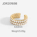 Open Shiny Stone Ring - SJB-DIAMOND ELITES