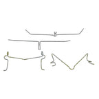 Disc Brake Hardware Kit Front Carlson 13271 EasyOptionXY LLC