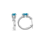 925 Sterling Silver Moissanite 1 Ct Oval Stud Earrings For Women GIA BandsCo Straps