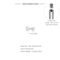 925 Sterling Silver Mini Moissanite Four-Claw Screw Stud Earrings For Women BandsCo Straps