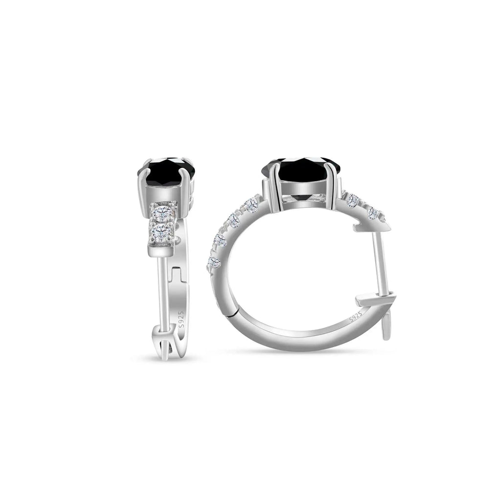 925 Sterling Silver Moissanite 1 Ct Oval Stud Earrings For Women GIA BandsCo Straps