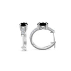 925 Sterling Silver Moissanite 1 Ct Oval Stud Earrings For Women GIA BandsCo Straps