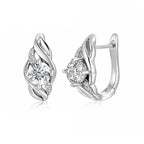925 Sterling Silver 0.5ct Moissanite Stud Earrings For Couples Women Men BandsCo Straps