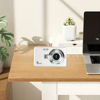 High-Definition Digital Camera with Automatic Focus And Simple Operation, Capable of Taking Photos And Recording Videos. A Surprise Gift for Beginners CCD Card Machine. Choose to Include a 32G Memory Card for Direct Storage A Lootquake LLC