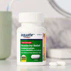 Equate Extra Strength Headache Relief Caplets; 250 mg; 100 Count; Twin Pack