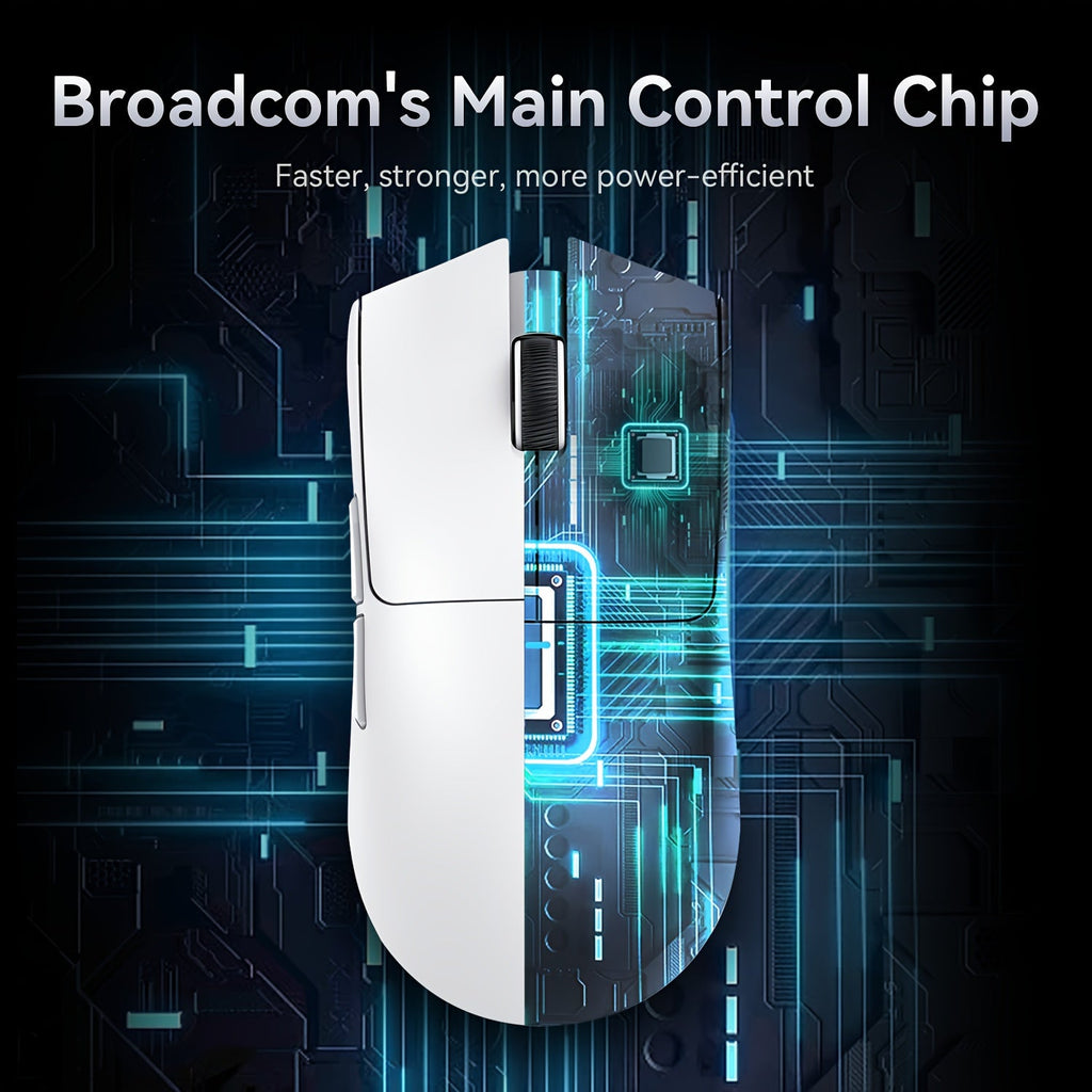 22K DPI X11 Pro Wireless Gaming Mouse - Tri-Mode Connectivity, RGB Charging Dock, PAW3311 Optical Sensor, HUYU Switch, 5 Programmable Buttons, Ergonomic Design for PC Gamers Lootquake LLC