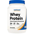 Nutricost Whey Protein Concentrate Powder (Unflavored) 2LBS - Gluten Free & Non-GMO Supplement EasyOptionXY LLC