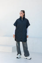 Pre-Order. Re-Stock Ships February 2026. Bianca Relaxed Fit Embossed Vest