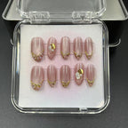1037- Handmade press on nails fake nails removable
