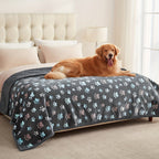 Waterproof Sherpa Fleece Dog Blanket For Small Medium Large Dogs, Reversible Couch Cover, Machine Washable Pet Puppy Blanket With Anti-Tear Protection Lootquake LLC
