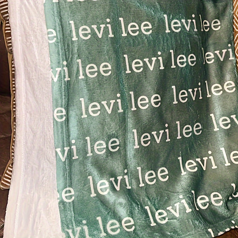 1pc Unique Customized Blanket - Soft, Cozy, Personalized Gift for Son, Daughter, Friend with Exclusive Name - Perfect Birthday, Holiday, Anniversary Present Lootquake LLC
