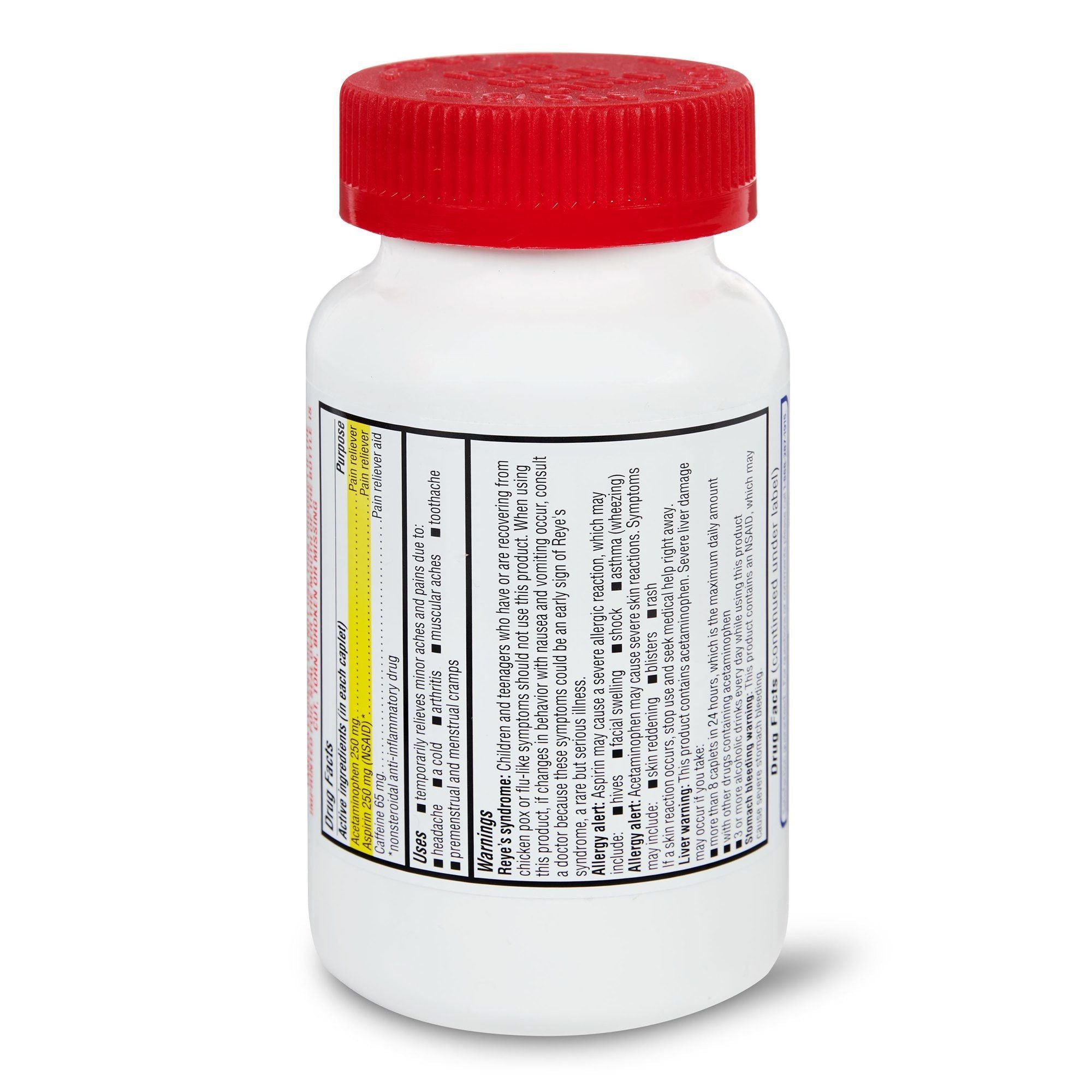 Equate Extra Strength Headache Relief Caplets; 200 Count