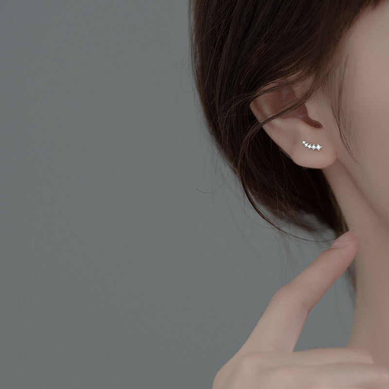 Chic Cute Arc Earrings Pi-Mart