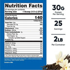 Nutricost Whey Protein Isolate Powder (Vanilla) 2LBS - Gluten Free & Non-GMO