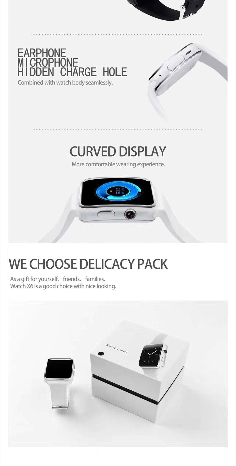 Smartwatch precision full-fit process Pi-Mart