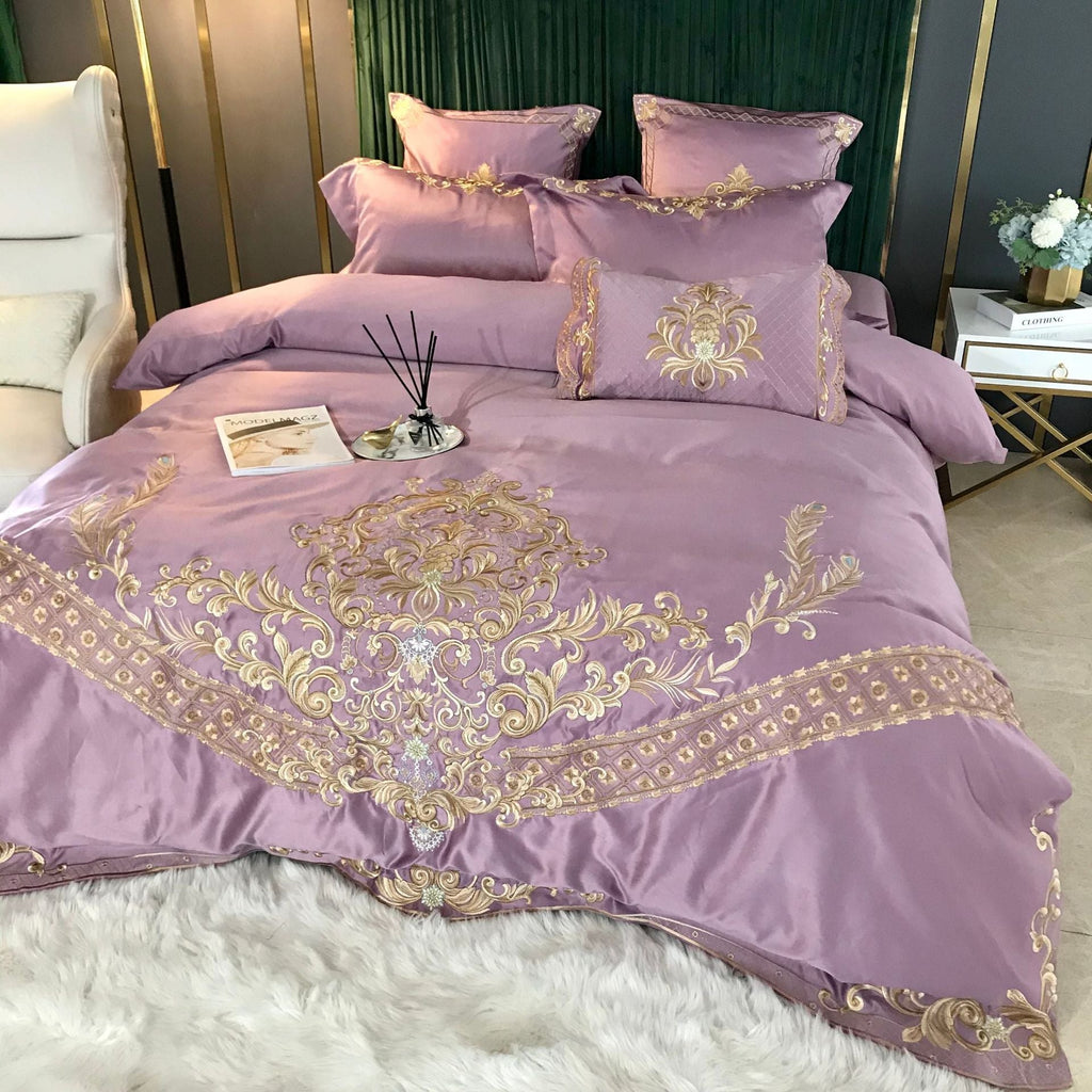 Ice silk duvet cover bedding European style Pi-Mart