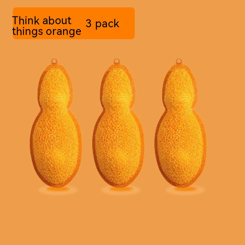 Japanese Imakara Household Kitchen Pea Sponge Bottle Wipe Cleaning Brush Artifact Sponge Wipe Pi-Mart