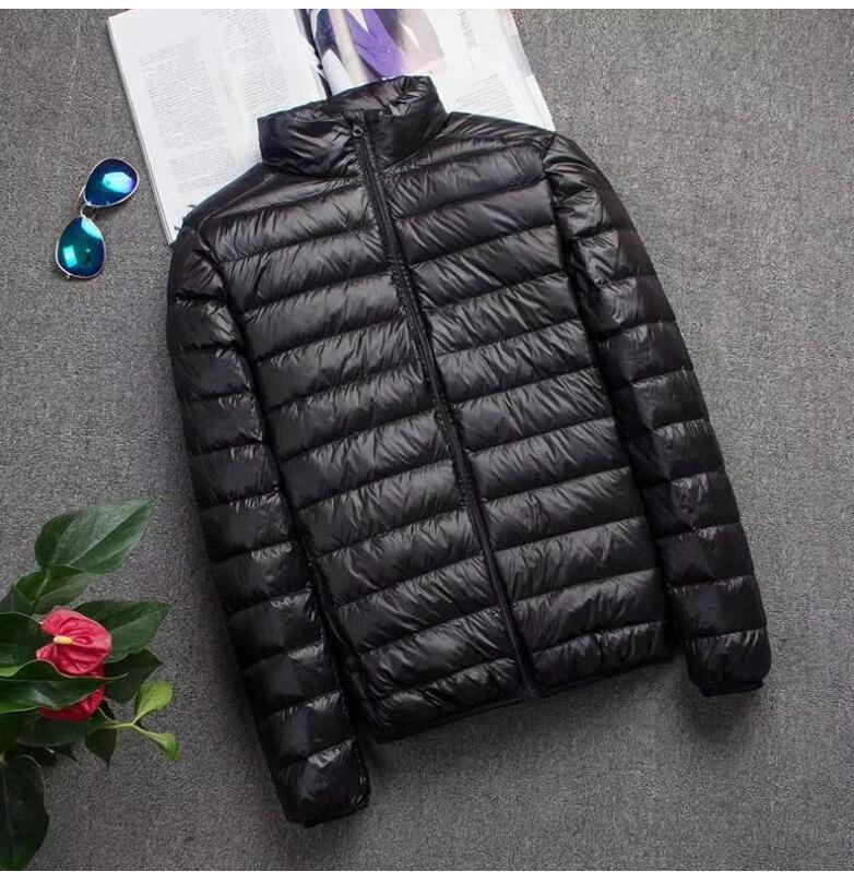 Winter Men's Lightweight Stand Collar Down Jacket