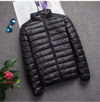 Winter Men's Lightweight Stand Collar Down Jacket
