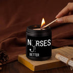 Lavender Scented Candle 5.3oz - Perfect Nursing Appreciation Gift for Men & Women, Ideal for Nurse Practitioners, Paramedics, Students - Unique Present for Birthdays, Thanksgiving, Graduation Lootquake LLC