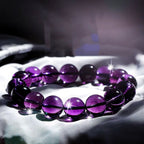 Natural Amethyst Single Loop Bracelet Pi-Mart