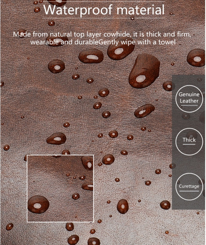 First Layer Cowhide Retro Large-capacity Travel Bag Pi-Mart