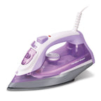 Hamilton Beach Steam Iron with Extra-Glide Nonstick Soleplate, Fast Heating, Anti-Drip Design, Adjustable Steam and Fabric Settings, Purple, 14100 EasyOptionXY LLC